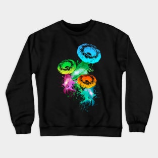 Colorful Donuts - Version 1 Crewneck Sweatshirt